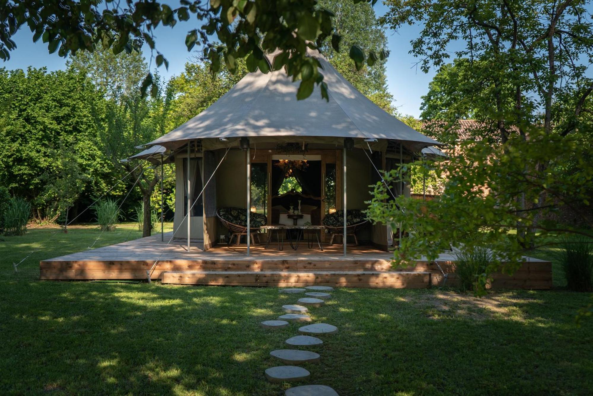 Glamping Canonici Di San Marco Mirano Luaran gambar