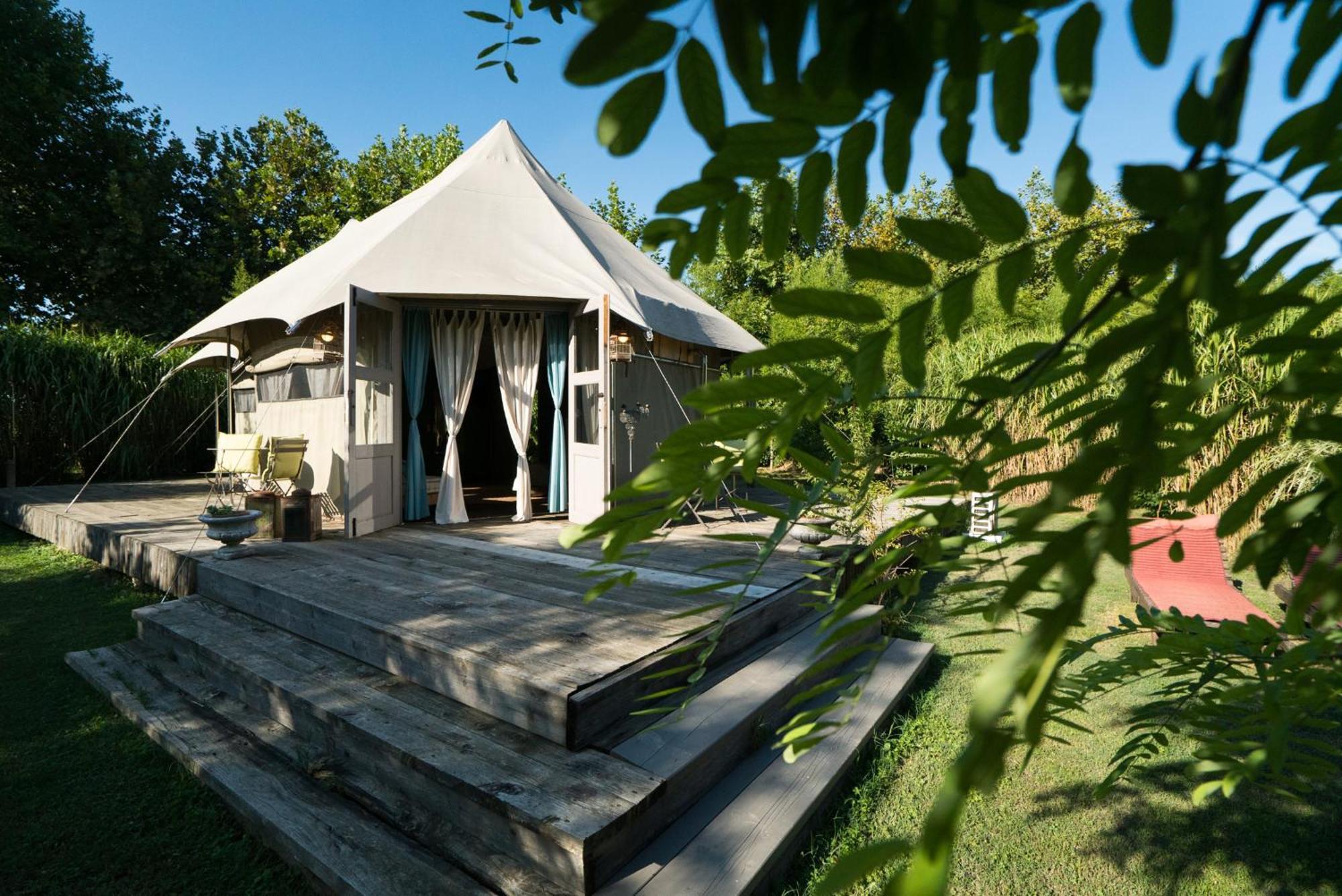 Glamping Canonici Di San Marco Mirano Luaran gambar